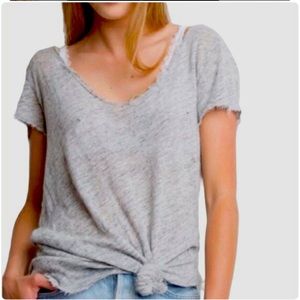 Brandy Melville distressed tee